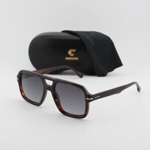 CARRERA 317/S 0EX4 9O Aviator Sunglasses - Brown/Dark Grey